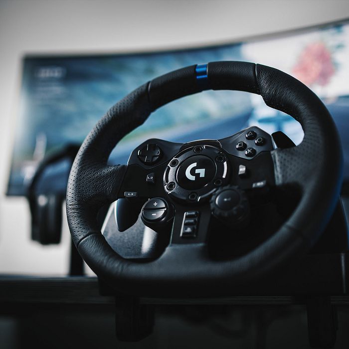 Volan LOGITECH G923 Trueforce Sim Racing Wheel, Gaming, PC/PS4, USB