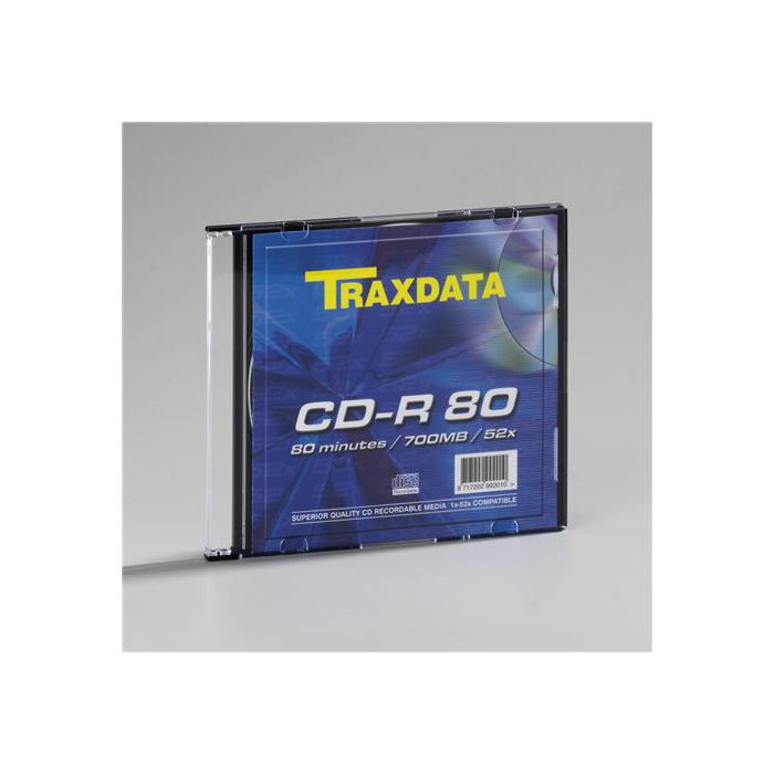 TRAXDATA OPTIČKI MEDIJ CD-R SLIM BOX 1
