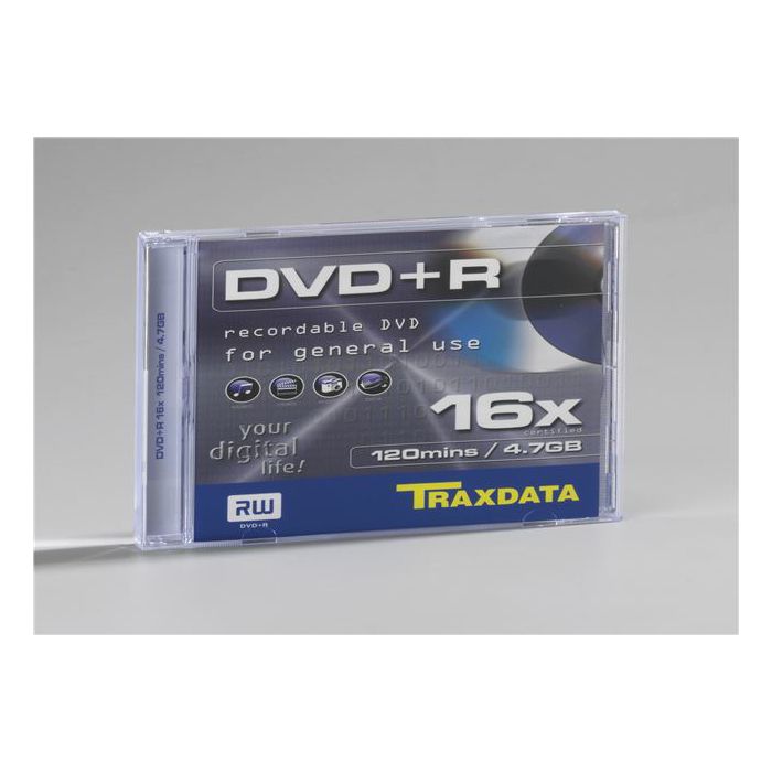 TRAXDATA OPTIČKI MEDIJ DVD+R 16X BOX 1