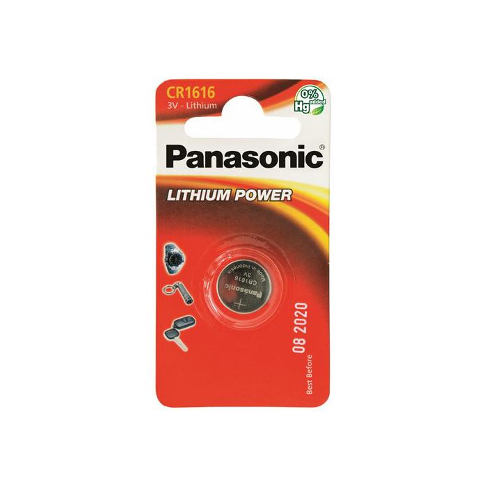 PANASONIC baterije CR-1616EL/1B Lithium Coin