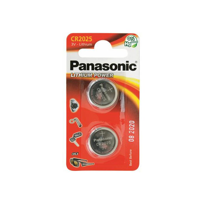 PANASONIC baterije CR-2025EL/2B Lithium Coin