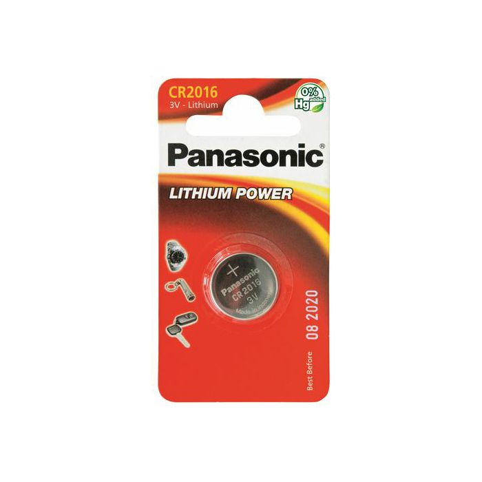 PANASONIC baterije male CR-2016EL/1B