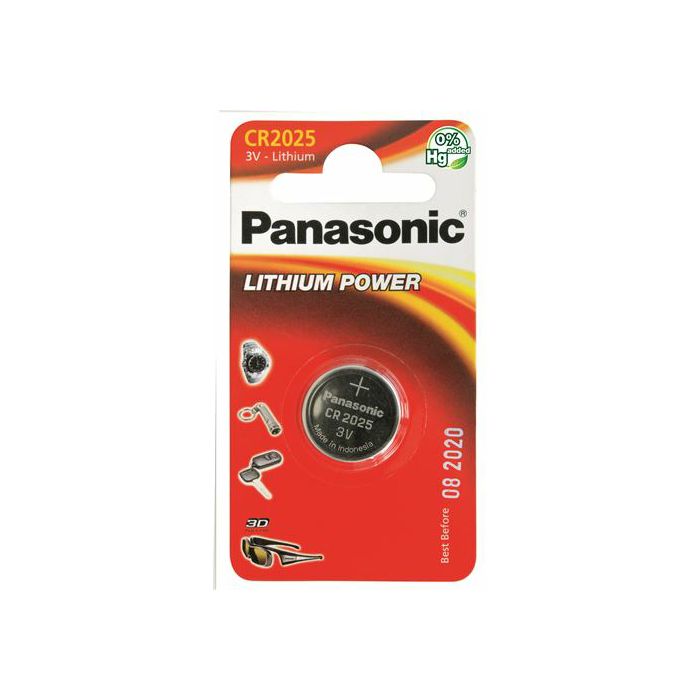 PANASONIC baterije CR-2025EL/1B  Lithium Coin