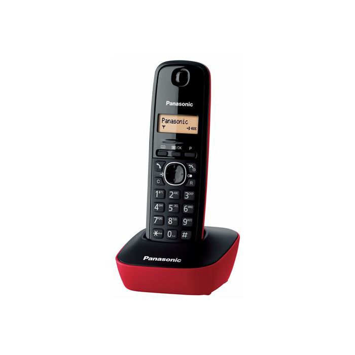 PANASONIC telefon bežični KX-TG1611FXR crveni