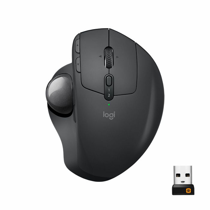 Miš LOGITECH MX Ergo, optički, trackball, bežični, USB, sivi