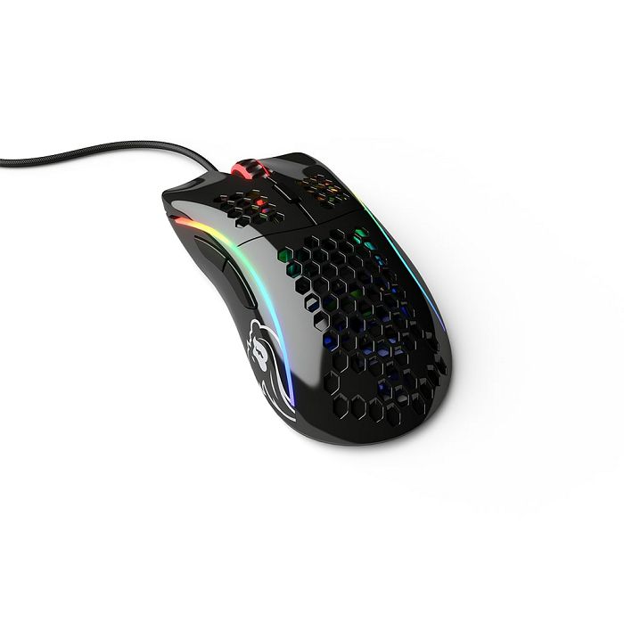 Miš GLORIOUS PC Gaming Race Model D Gaming Mouse, optički, 12000dpi, glossy crni, USB