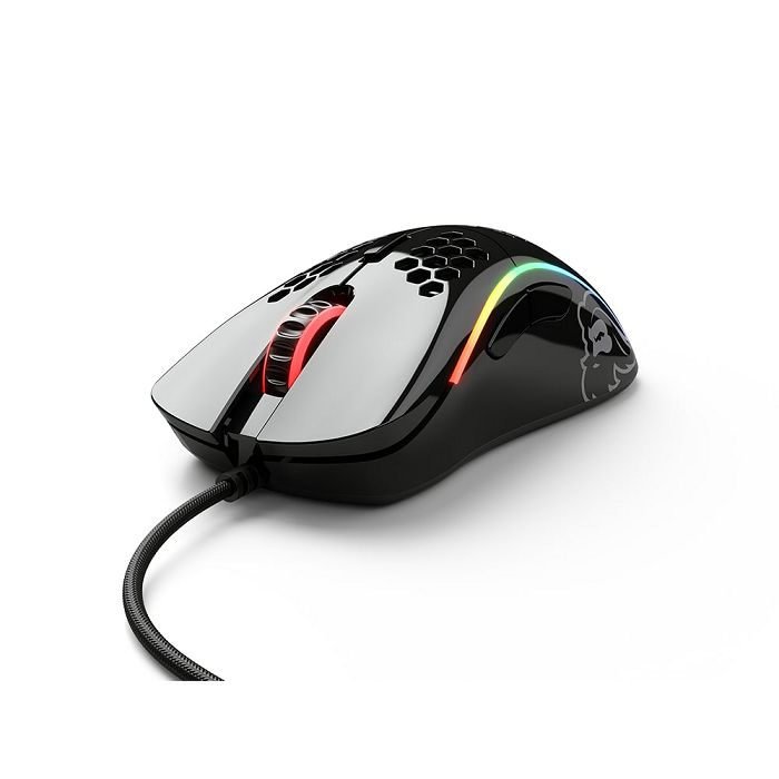 Miš GLORIOUS PC Gaming Race Model D Gaming Mouse, optički, 12000dpi, glossy crni, USB