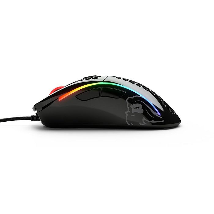 Miš GLORIOUS PC Gaming Race Model D Gaming Mouse, optički, 12000dpi, glossy crni, USB