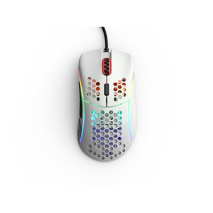 Miš GLORIOUS PC Gaming Race Model D Gaming Mouse, optički, 12000dpi, glossy bijeli, USB