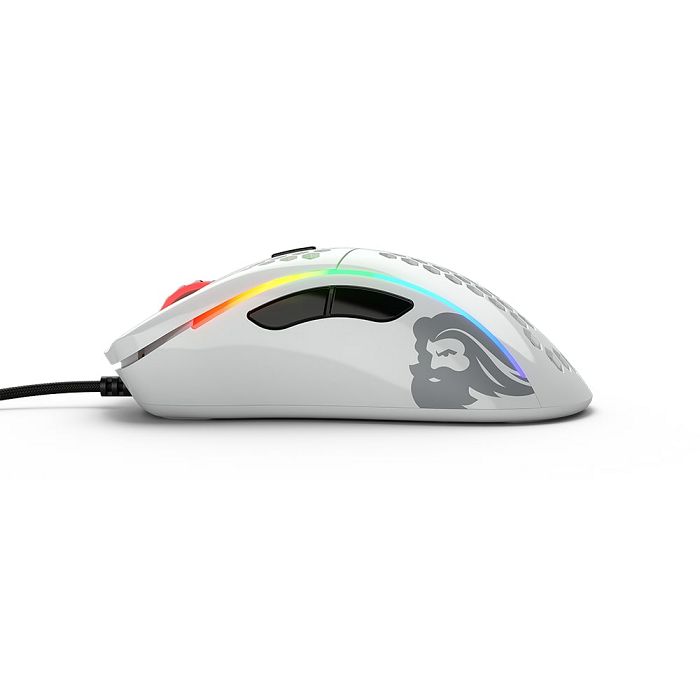 Miš GLORIOUS PC Gaming Race Model D Gaming Mouse, optički, 12000dpi, glossy bijeli, USB