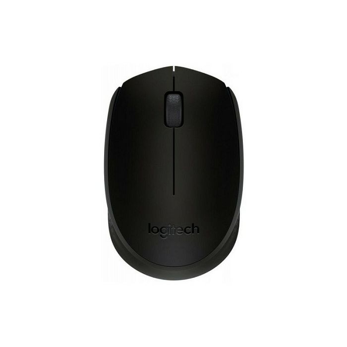 Miš LOGITECH B170, optički, 1000dpi, bežični, crni, USB