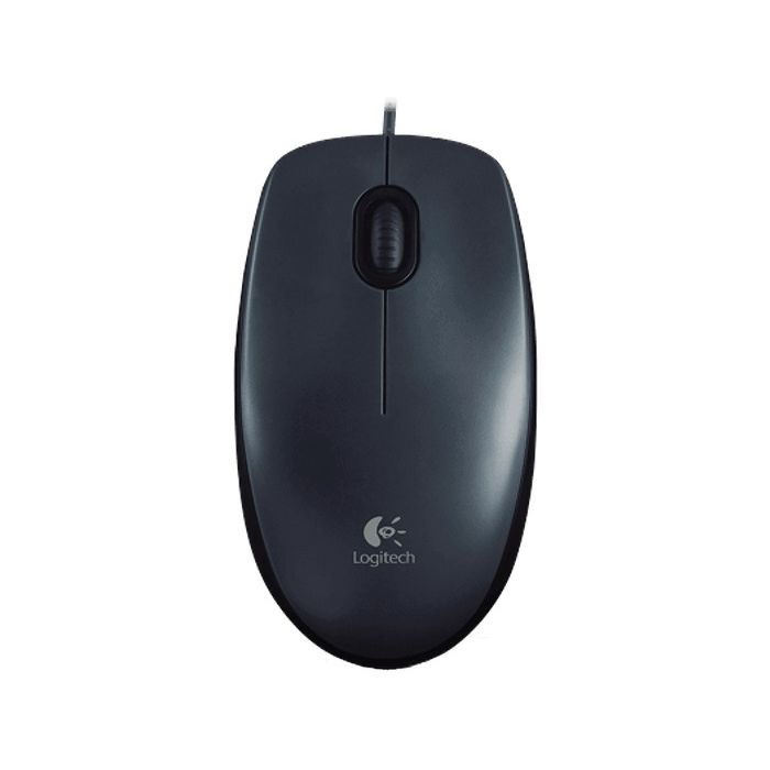 Miš LOGITECH M100, USB, crni