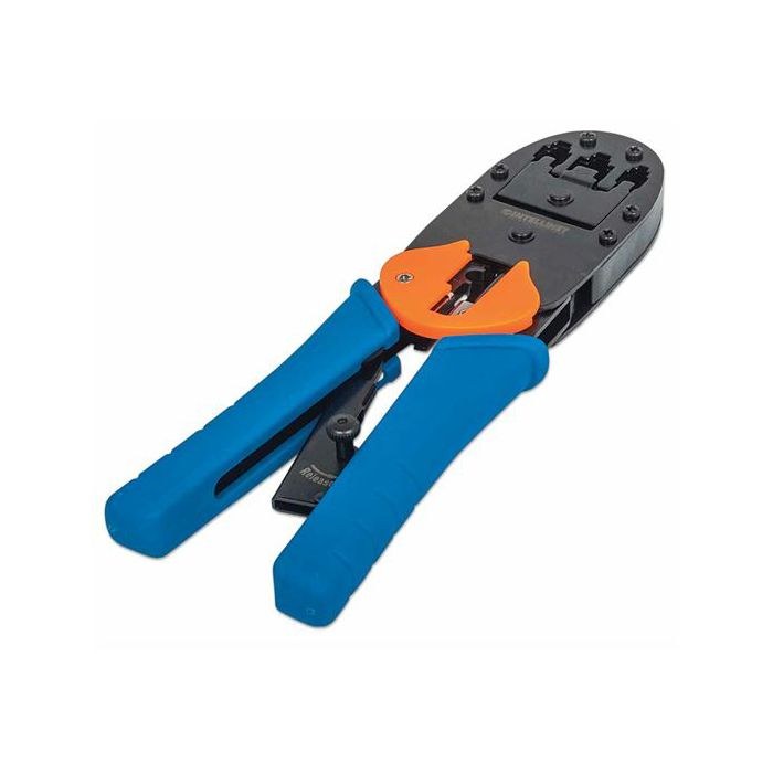 LAN Crimping tool, modular plug, RJ45/RJ11/RJ12