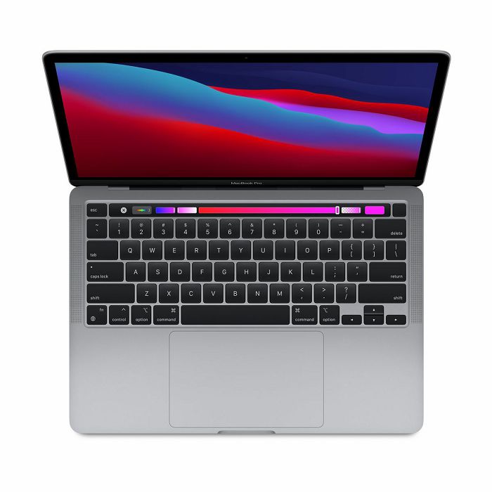Prijenosno računalo APPLE MacBook Pro 13.3" Retina myd82cr/a / OctaCore Apple M1, 8GB, 256GB SSD, Apple Graphics, HR tipkovnica, sivo