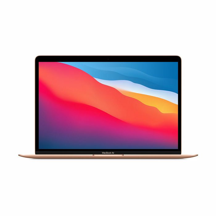 Prijenosno računalo APPLE MacBook Air 13.3" Retina mgne3cr/a / OctaCore Apple M1, 8GB, 512GB SSD, Apple Graphics, HR tipkovnica, zlatno