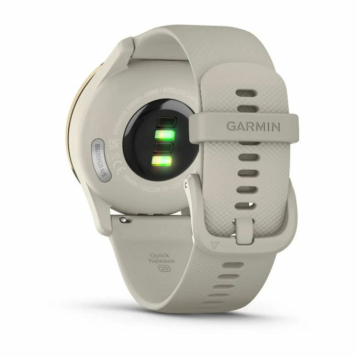 Pametni sat GARMIN Vivomove Trend, multisport, zlatni/sivi remen