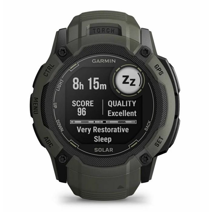 Pametni sat GARMIN Instinct 2X Solar, HR, GPS, multisport, boja mahovine