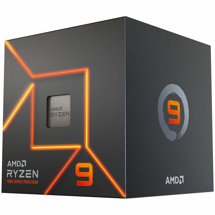 Procesor AMD Ryzen 9 7900, 3.7/5.4GHz, BOX, S.AM5, 100-100000590BOX