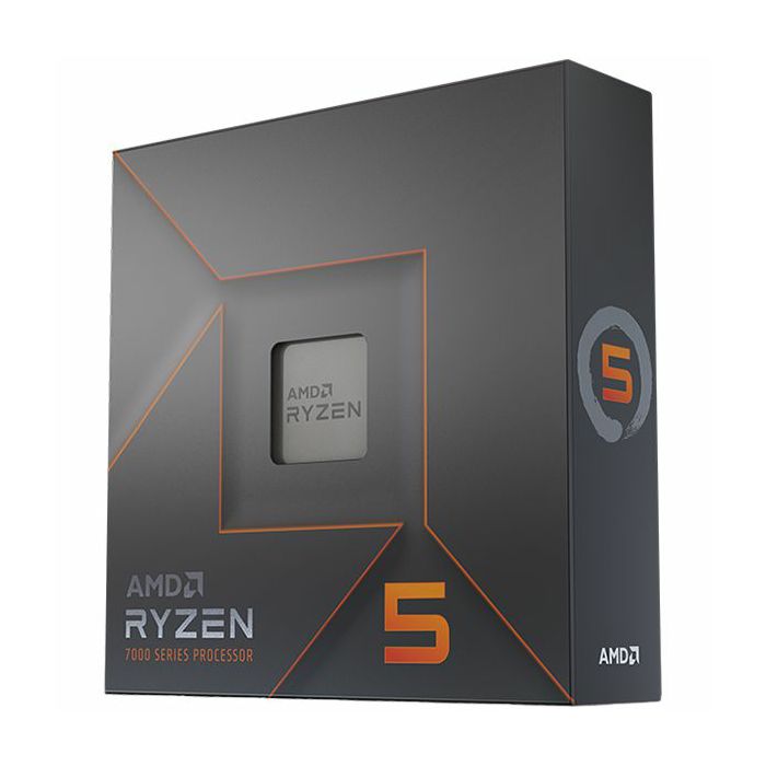 AMD Ryzen 5 6C/12T 7600X (4.7/5.0GHz Boost,38MB,105W,AM5) box, with Radeon Graphics