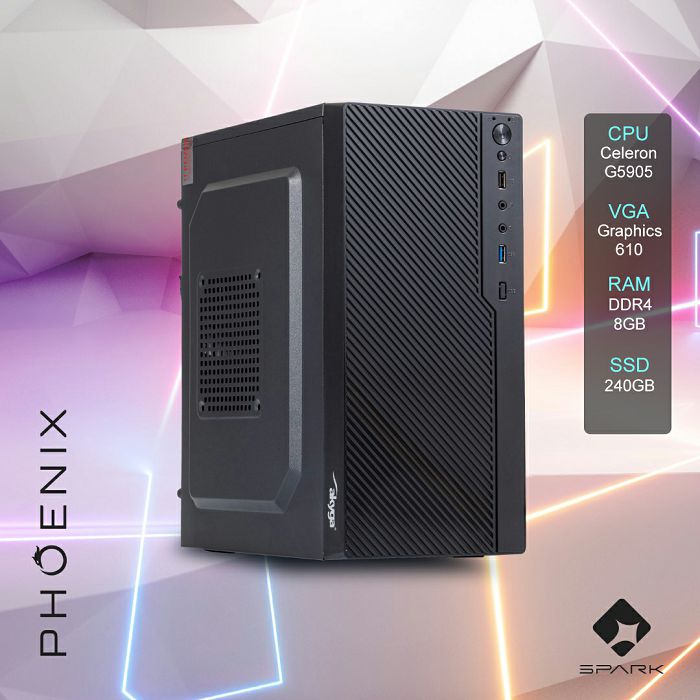 Računalo Phoenix SPARK Z-103 Intel Celeron G5905/8GB DDR4/SSD 240GB