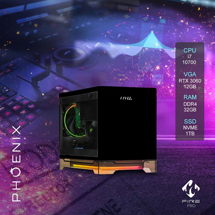 Računalo Phoenix FIRE PRO Z-701 Intel i7-10700/32GB DDR4/NVME SSD 1TB/RTX 3060