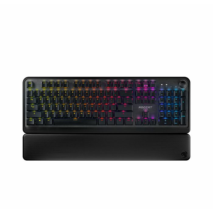 Tipkovnica ROCCAT Pyro, mehanička, RGB, US layout, crna