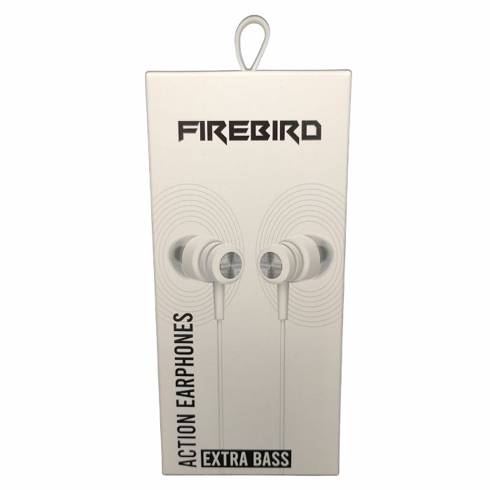 Slušalice FIREBIRD Action Q25, mikrofon, bijele