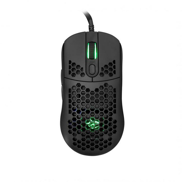 WHITE SHARK RGB gaming miš GALAHAD crni 6400dpi