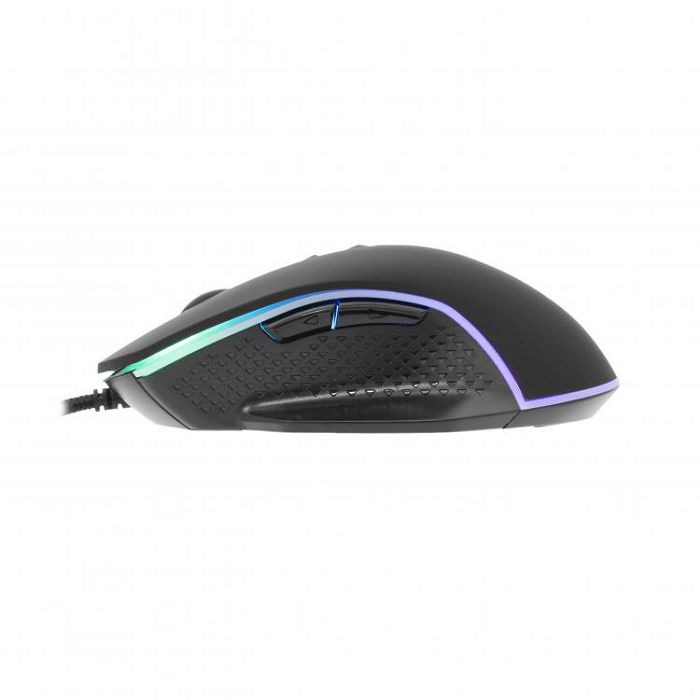 WHITE SHARK RGB gaming miš GM-5009 GARETH crni 6400dpi