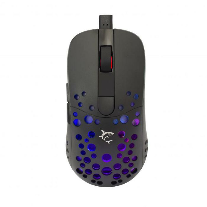 WHITE SHARK RGB gaming miš GM-9004 TRISTAN crni 12.000dpi