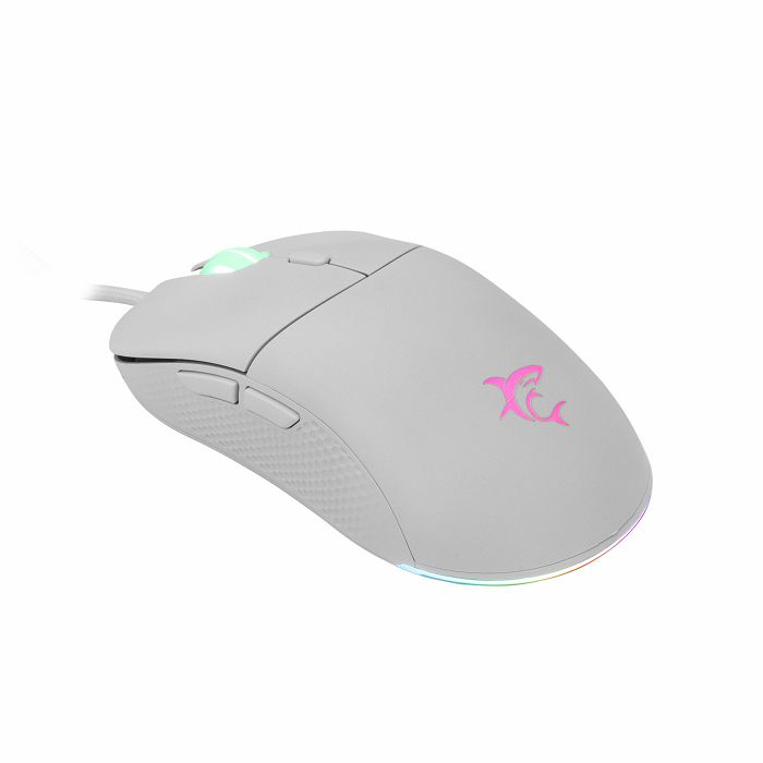 WHITE SHARK RGB gaming miš GM-5010 BAGDEMAGUS bijeli 7200dpi