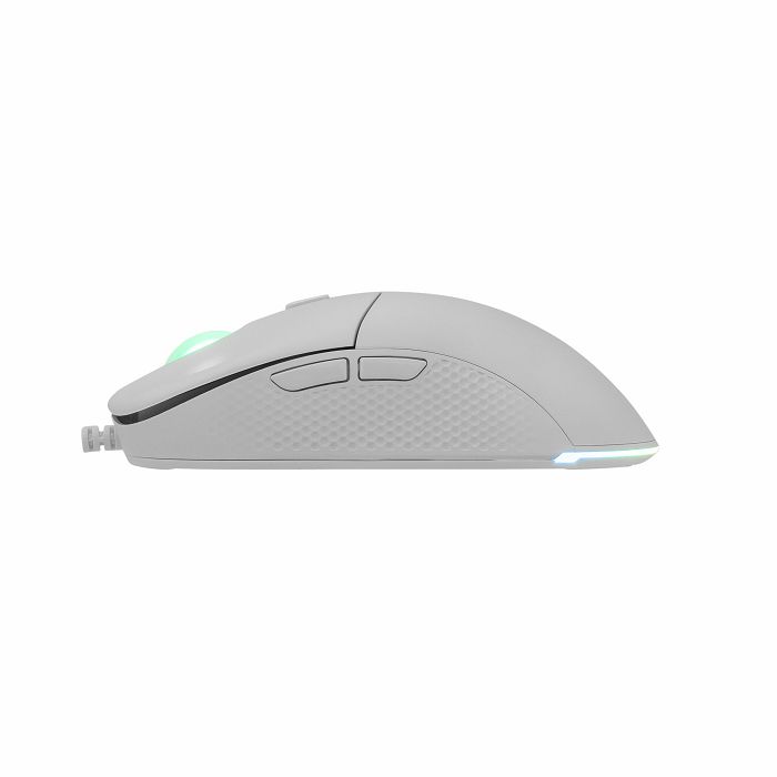 WHITE SHARK RGB gaming miš GM-5010 BAGDEMAGUS bijeli 7200dpi