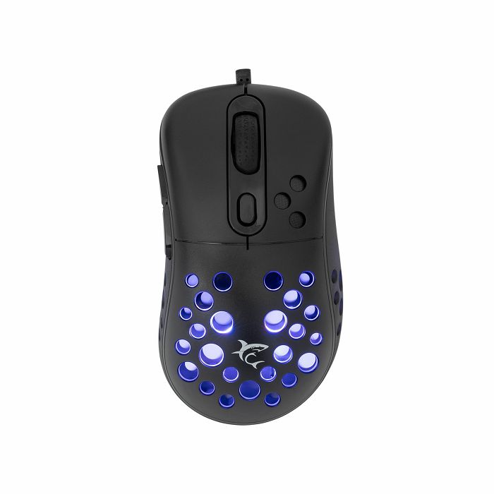 WHITE SHARK RGB gaming miš GM-5013 AZRAEL crni 12.800dpi