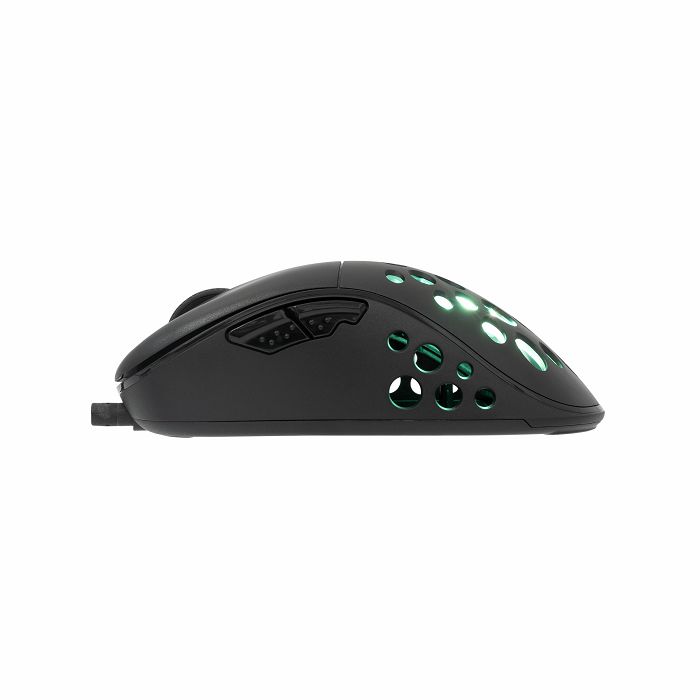 WHITE SHARK RGB gaming miš GM-5013 AZRAEL crni 12.800dpi