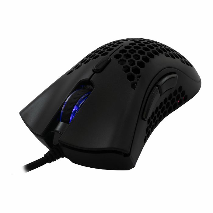 BARACUDA RGB gaming miš BGM-031 CORAL crni 12.800dpi