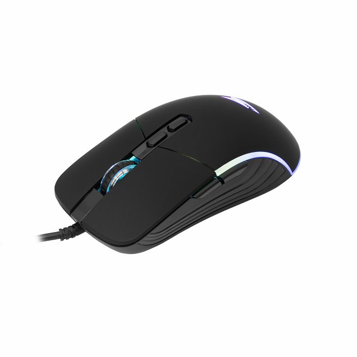 BARACUDA RGB gaming miš BGM-011 NAUTILUS crni 12.800dpi