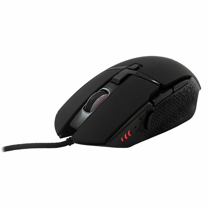 BARACUDA gaming miš BGM-051 RAPTOR crni 6.400dpi