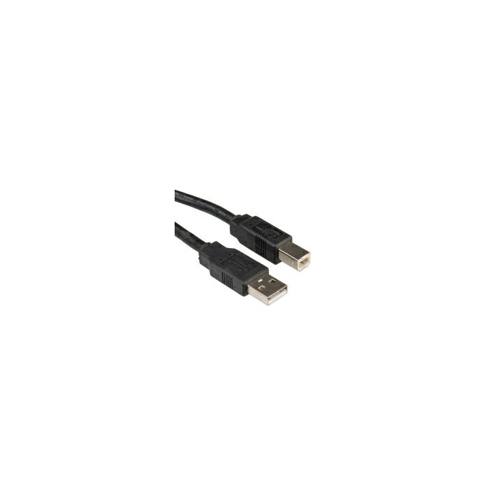 Roline USB2.0 kabel TIP A-B M/M, 0.8m, crni