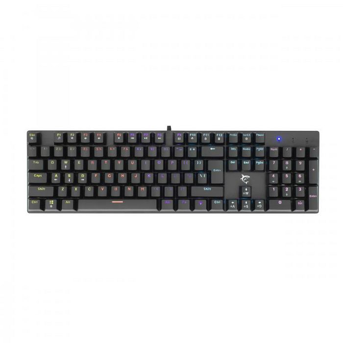 WHITE SHARK gaming mehanička tipkovnica GK-2107 COMMANDOS ELITE / plavi sw