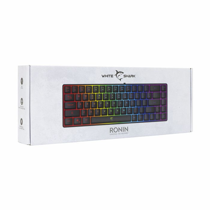 WHITE SHARK gaming tipkovnica GK-2201 RONIN crna