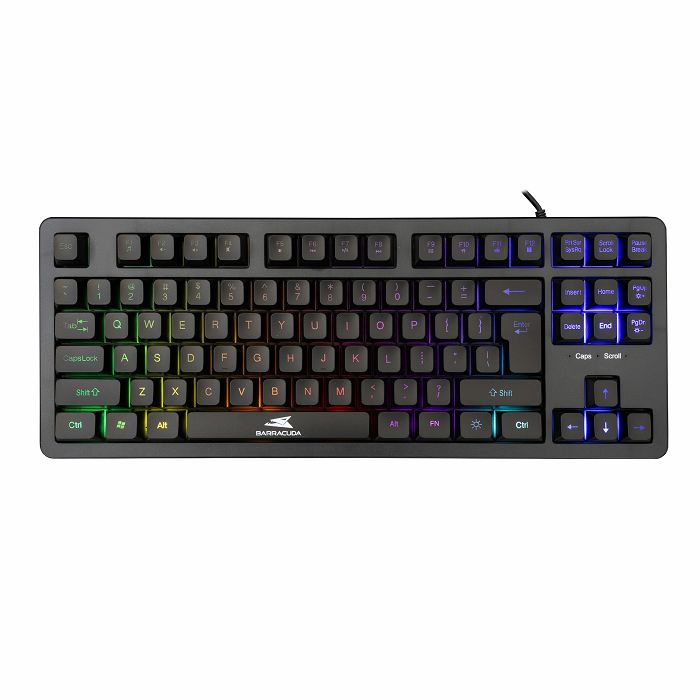 BARACUDA gaming tipkovnica BGK-01114 KRILL crna