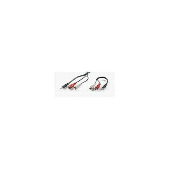 Roline VALUE kabel 3.5mm (M) - 2×chinch (M), 1.5m