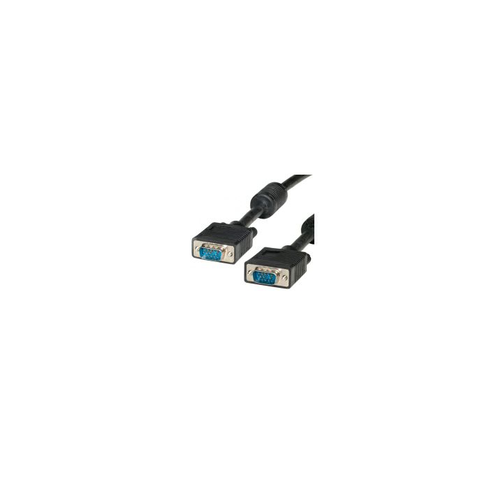 Roline VALUE VGA kabel, HD15 M/M, 2.0m, crni