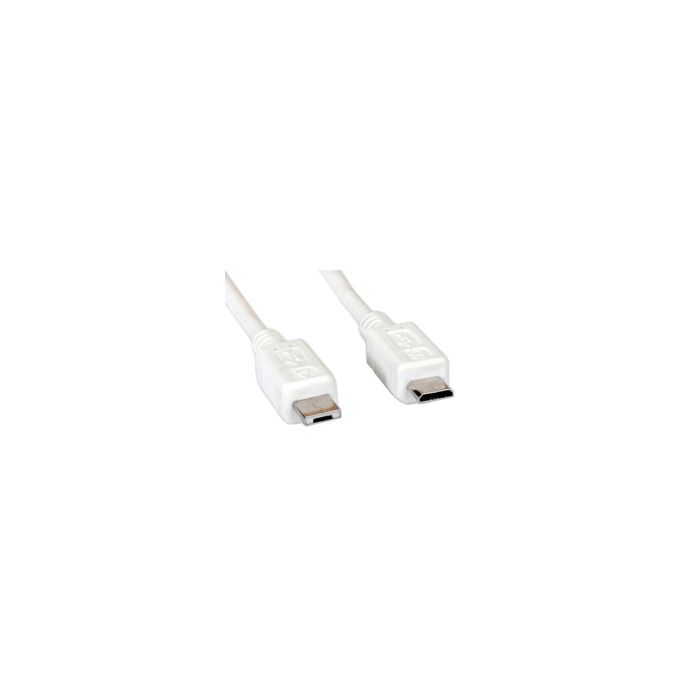 Roline VALUE USB2.0 kabel TIP Micro A(M) na Micro B(M), 1.8m, bijeli