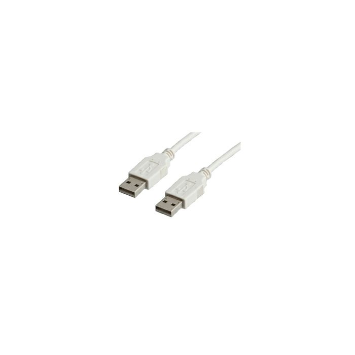 Roline VALUE USB2.0 kabel TIP A-A M/M, 0.8m, bijeli