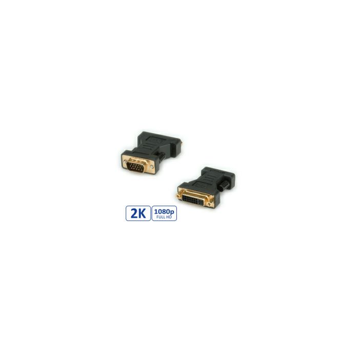 Roline adapter DVI-I (24+5) - VGA, F/M