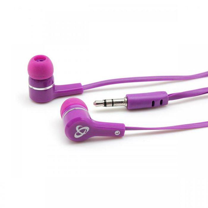 SBOX in-ear slušalice EP-003 ljubičaste