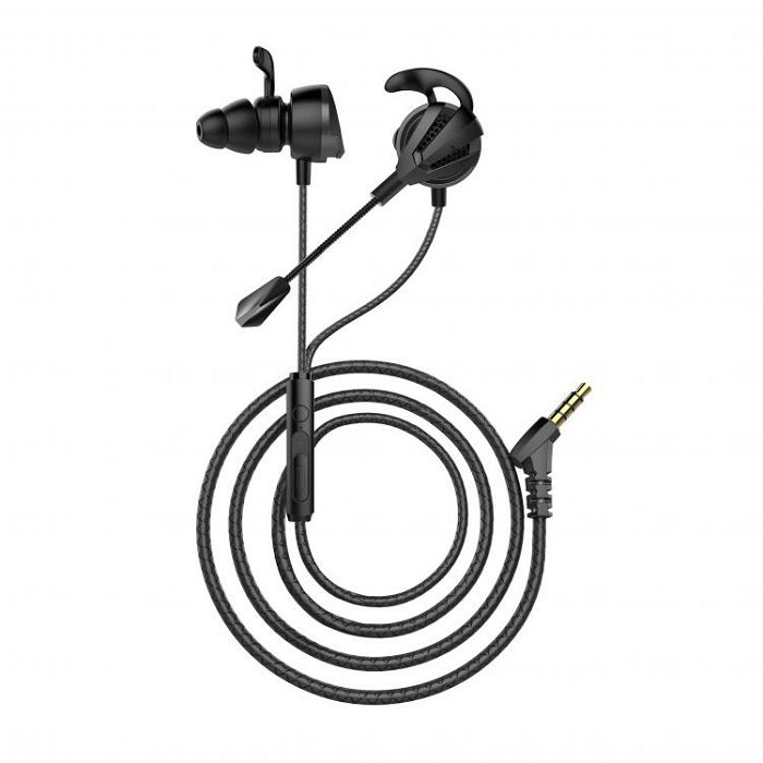 WHITE SHARK in-ear slušalice s mikrofonom GE-537 BLACKBIRD crne