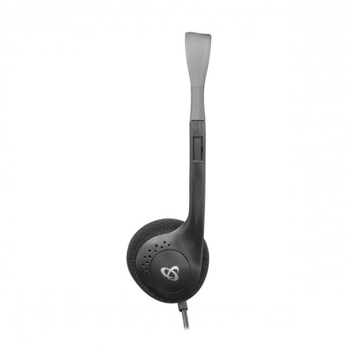SBOX on-ear slušalice s mikrofonom HS-707 USB crne