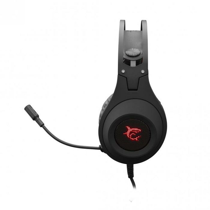 WHITE SHARK gaming slušalice WILDCAT crne